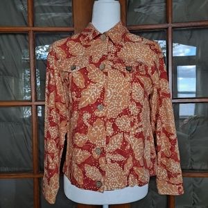 Coldwater Creek Jacket PM Orange